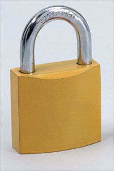 Picture of Yellow Keyed-Alike Manager Padlock